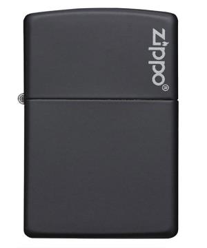 Αναπτήρας Zippo ® Μαύρος με Λογότυπο 218 ZL 