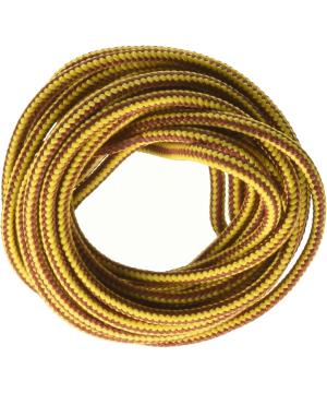 Κορδόνια Κίτρινο-Καφέ Pelekan Cord.Round Norm.150cm