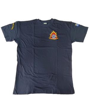Μπλουζάκι T-Shirt JHK Πυροσβεστικής Υπερμέγεθος Chris